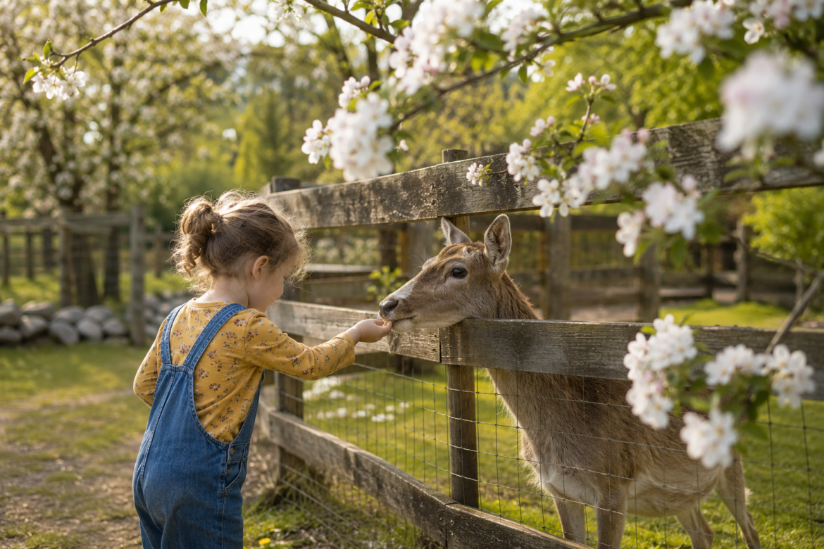 Tierpark Klosterwald in Lich: Warum dieser kleine Wildpark in Hessen so viele Familien überrascht