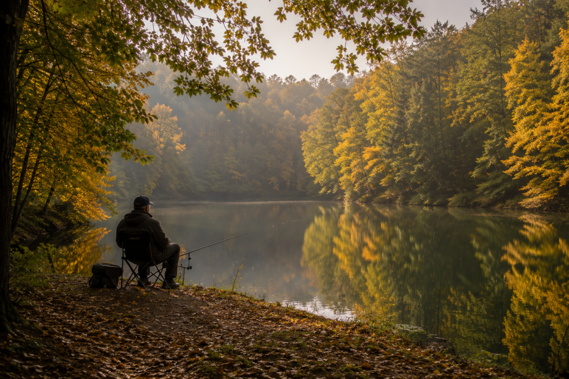 Windhainer See bei Mücke: Ein Waldsee mit Industriegeschichte – was Angler, Wanderer und Ausflügler hier finden